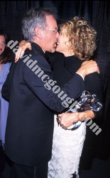 Steven Spielberg and Kate Capshaw 1999, NY..jpg